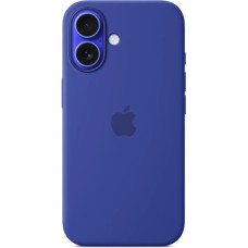 iPhone 16 Silicone Case with MS - Ultramarine