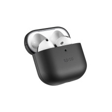 Epico kožené pouzdro pro AirPods 4/4 s ANC - černá