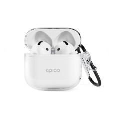 Epico transparentní pouzdro pro AirPods 4