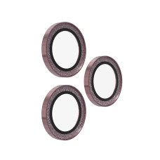 ZAGG Ochranná čočka pro Apple iPhone 17 Pro • Pro Max • 16 Pro • Pro Max • 15 Pro • Pro Max - růžová třpytka