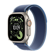 Apple Watch Ultra 3 • 49 • Elegant Band • Blue • Bright Blue