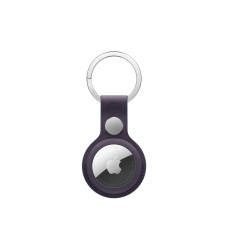 AirTag FineWoven Key Ring - Midnight Purple