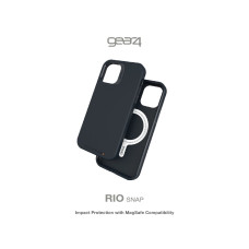 ZAGG GEAR4 D3O Rio Snap kryt iPhone 12 mini černý
