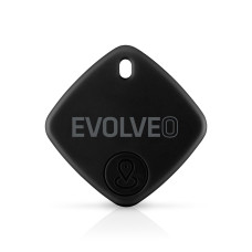 EVOLVEO TrackTag, Bluetooth lokátor s Apple Find My, černý