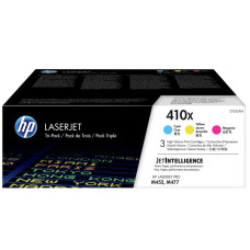 HP 410X 3-pack CMY, CF252XM