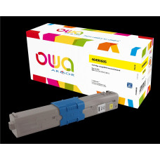 OWA Armor toner kompatibilní s OKI 46490605, 6000st, žlutá/yellow