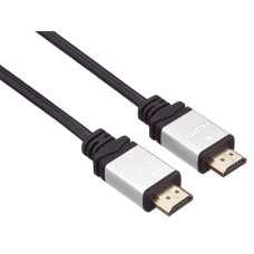 PremiumCord kabel HDMI M/M, zlac.a kovové HQ, 10m