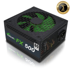 EVOLVEO FX 500 • 500W • ATX • 80PLUS 230V EU • Bulk