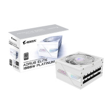 GIGABYTE AORUS ELITE P1000W ICE • 1000W • ATX 3.1 • 80PLUS Platinum • Modular • Retail
