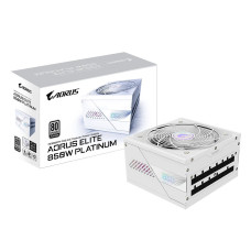 GIGABYTE AORUS ELITE P850W ICE • 850W • ATX 3.1 • 80PLUS Platinum • Modular • Retail